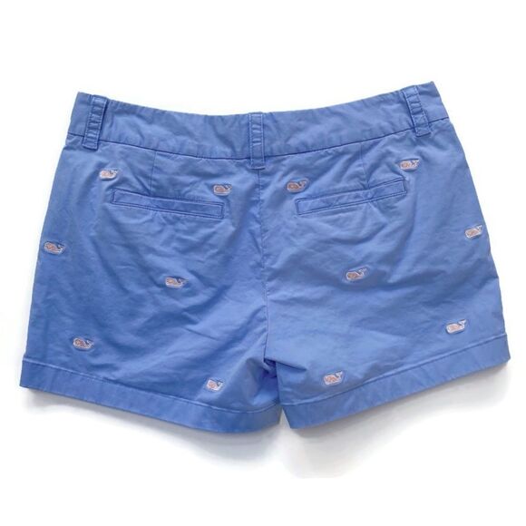 Vineyard Vines Dayboat Shorts Light Blue Pink Whales Preppy 2 - Picture 4 of 15